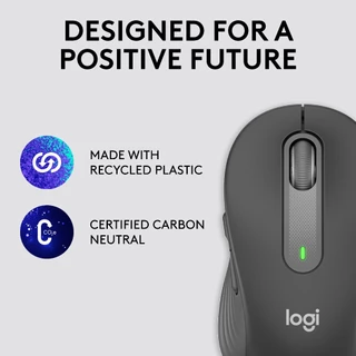 [Original] Logitech SIGNATURE M650L/M650/M750 เสียงเงียบ เหมาะกับทุกขนาดมือ เชื่อมต่อได้ 2 ระบบ บลูทูธและUSB ปรับแต่งคีย์ลัดได้(เมาส์ไร้สาย)
