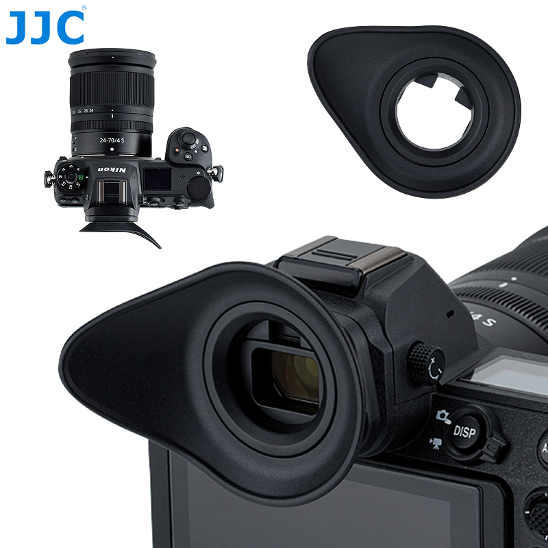JJC Rotatable กล้อง Eyecup เหมาะสําหรับ Nikon Z5II Z6III Z6II Z5 Z6 Z7 Eyepiece Extension แทน Nikon 