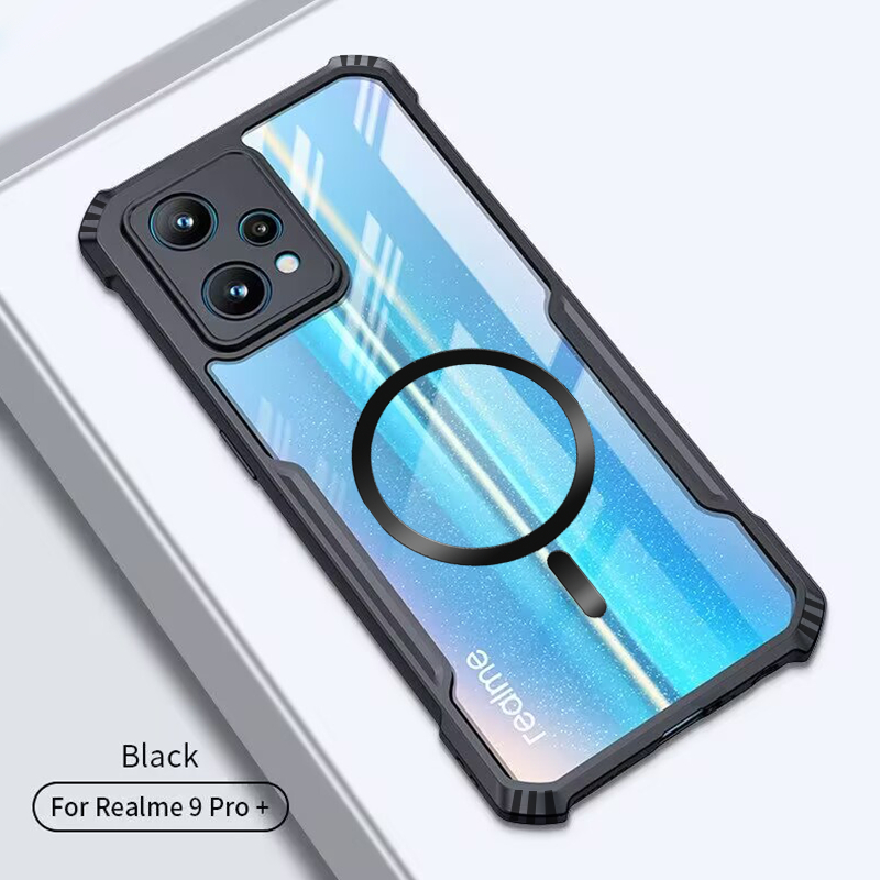 ใหม่กันกระแทกแม่เหล็กกรณีRealme 10 9 Pro Plus 9i 8 7i 7 6 รูปที่ 2