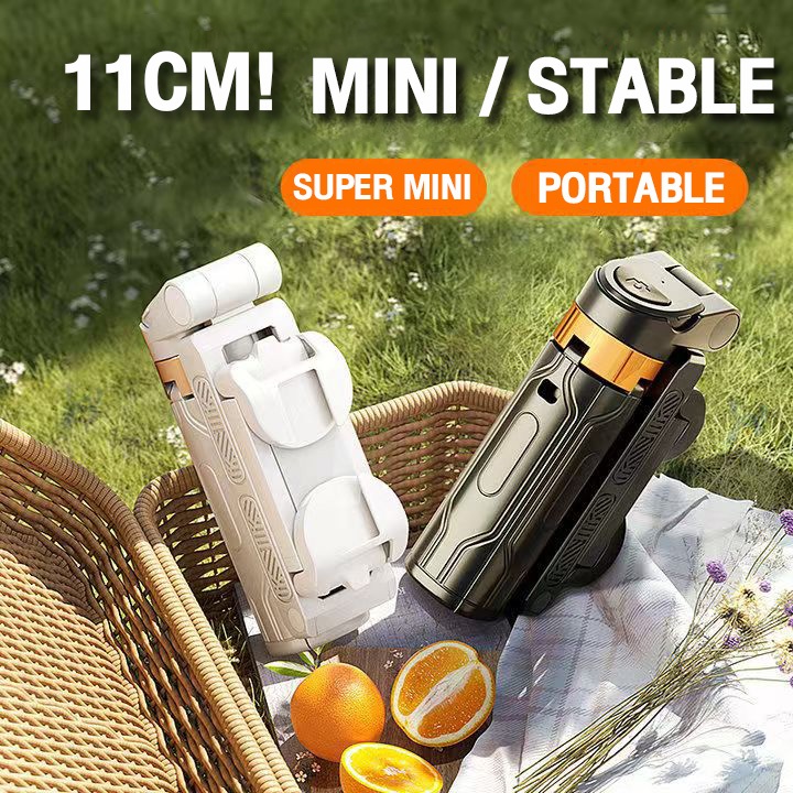 ไม้เซลฟี่ ขยายได้ Grip Phone mini Tripod รีโมทบลูทูธในตัว Selfie Stick มีไฟLED สำหรับการถ่ายวิดีโอ Vlog 360° การหมุนที่มีความยืดหยุ่นขาตั้งกล้องไม้เซลฟี่แบบพับได้พร้อมรีโมทที่ถอดออกได้ปุ่มกดแบบสัมผัสเดียว