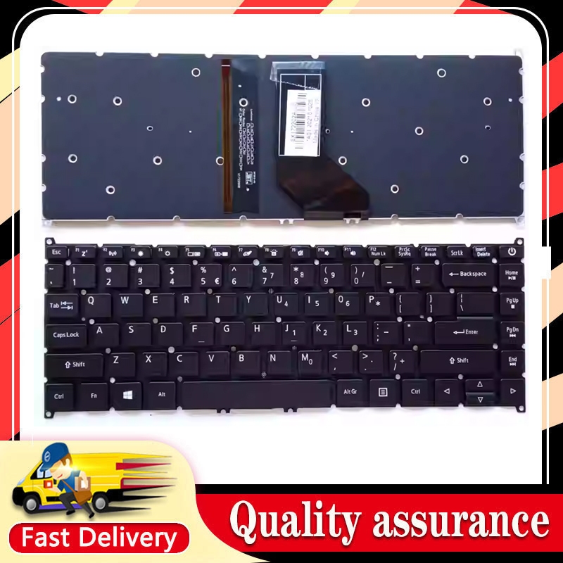 แป้นพิมพ์แล็ปท็อปใหม่สําหรับ ACER TravelMate N18P4 N19Q7 TMB114-21 TMP214-51g TMP-414 TMP214-52/53 T
