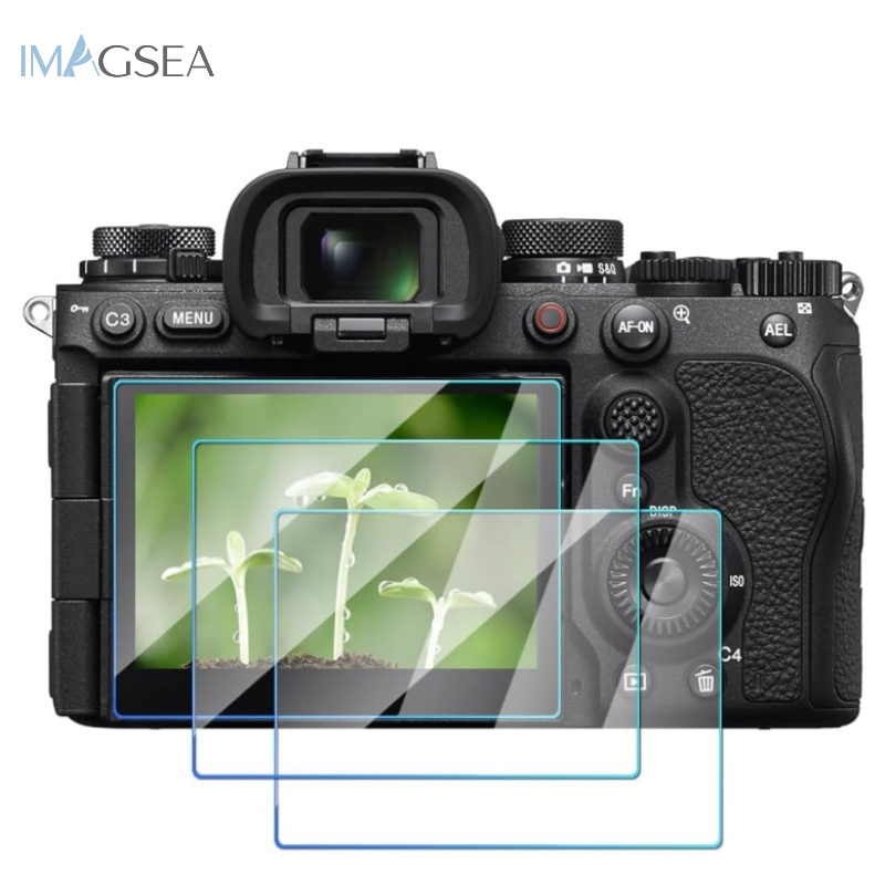 [3 ชิ้น] ป้องกันหน้าจอสําหรับ Sony Alpha A9 III A9III A9M3 กล้อง 9H ความแข็งหน้าจอ Saver Anti-Scrach