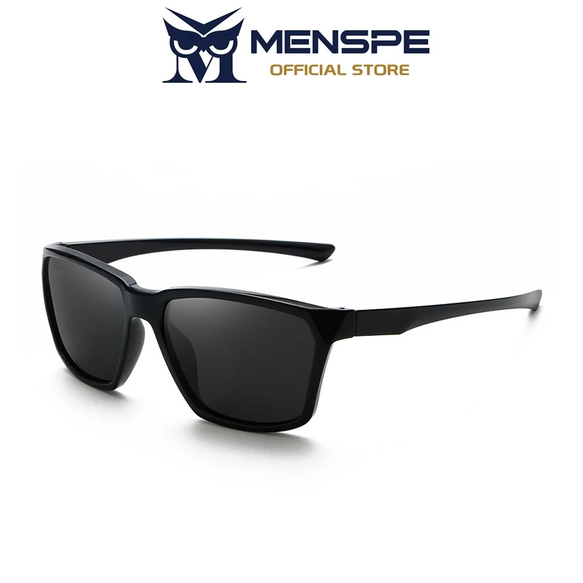 Menspe ผู้ชาย Night Vision เปลี่ยนสี Retro Square แว่นตากันแดด UV400 แว่นตาโพลาไรซ์ Ultra Light ขายืดหยุ่น Anti Glare แว่นตากีฬากลางแจ้งขับรถตากันแดด