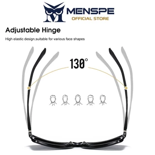 Menspe ผู้ชาย Night Vision เปลี่ยนสี Retro Square แว่นตากันแดด UV400 แว่นตาโพลาไรซ์ Ultra Light ขายืดหยุ่น Anti Glare แว่นตากีฬากลางแจ้งขับรถตากันแดด