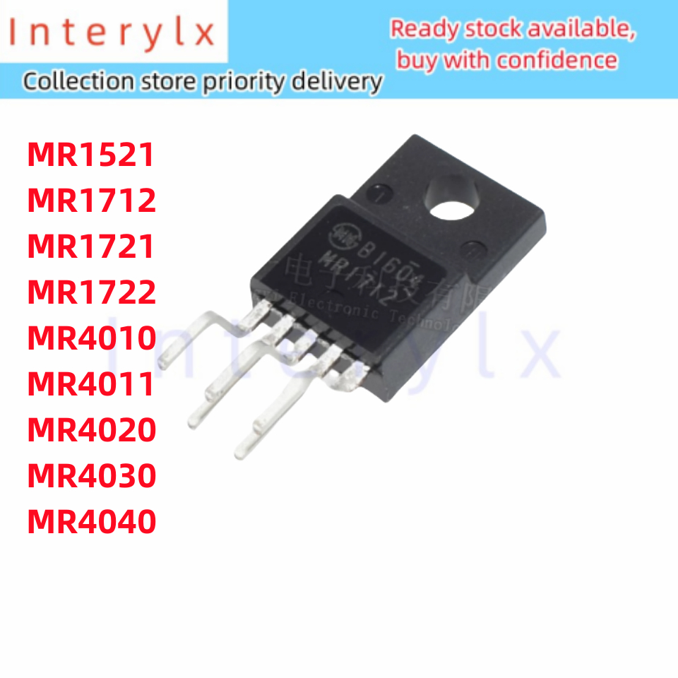 1 ชิ้น/ล็อตยี่ห้อใหม่ MR1521 MR1712 MR1721 MR1722 MR4010 MR4011 MR4020 MR4030 MR4040 In-line TO-220F