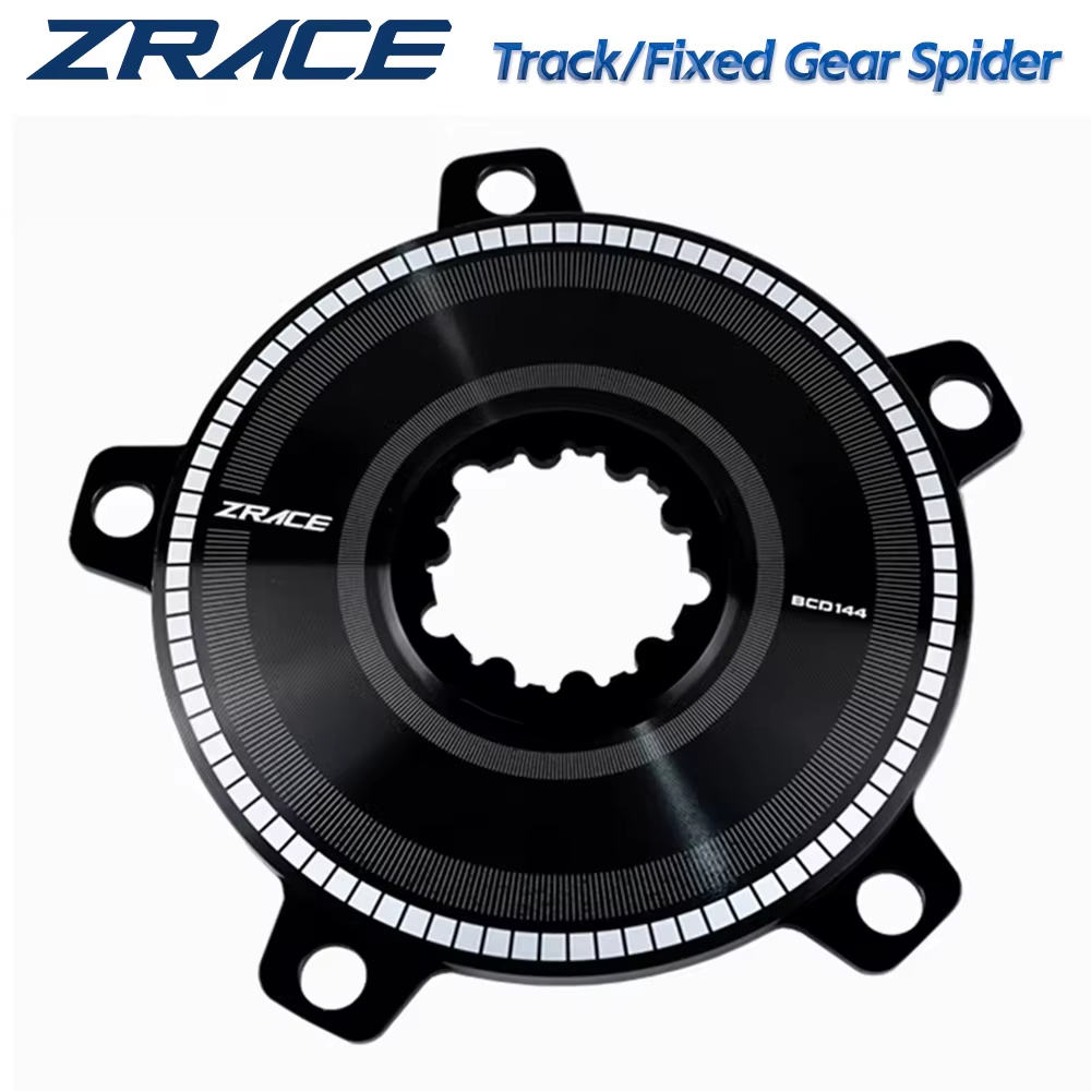 ZRACE ZR-TK1 Track Bikes / Fixed Gear Spider BCD144, BCD 144, Track Spider สําหรับข้อเหวี่ยง 3 รูโดย