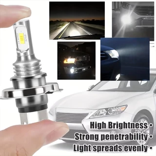 Roadsun 2 ชิ้น H4 H7 Led ไฟหน้ารถหลอดไฟ H11 9005 9006 H15 9003 HB2 H9 H8 HB3 Mini 100 วัตต์ 6000 พัน 20000LM 900% Bright ประหยัดพลังงานยาวอายุการใช้งาน 12/24 โวลต์ CSP ชิปปลั๊ก-N-Play Canbus