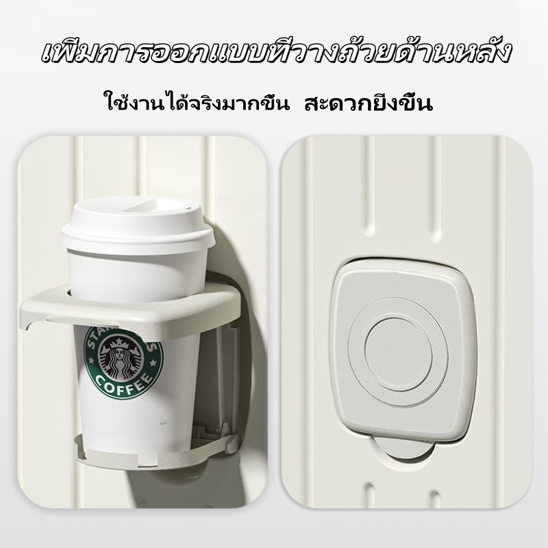【จัดส่งจากกรุงเทพฯ】กระเป๋าเดินทาง ขนาด 20 นิ้ว 26 นิ้ว วัสดุกันน้ำABS+PS มีสาย USB ชาร์จ luggage