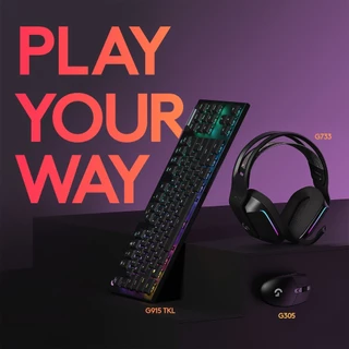 Logitech G304 LIGHTSPEED™ Wireless Gaming Mouse 12,000 DPI, 6 Makro Keys - Black ( เมาส์เกมมิ่ง ไร้สาย)