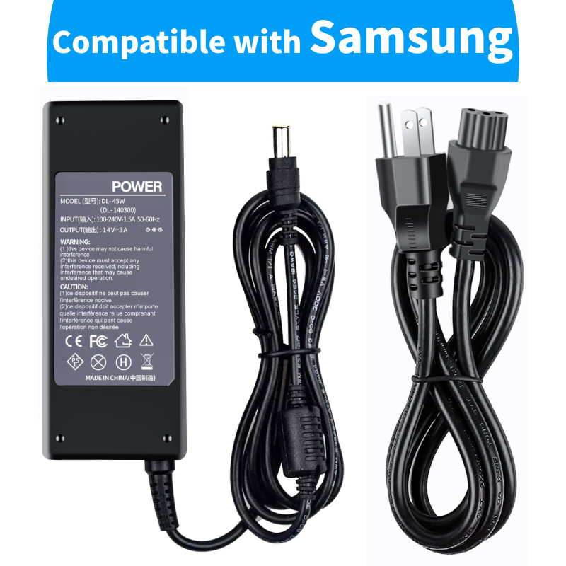 สายไฟ 14V สําหรับ Samsung Monitor 15" 17" 18" 19" 20" 22" 23" 24" 27", Samsung SyncMaster S22C300H, 