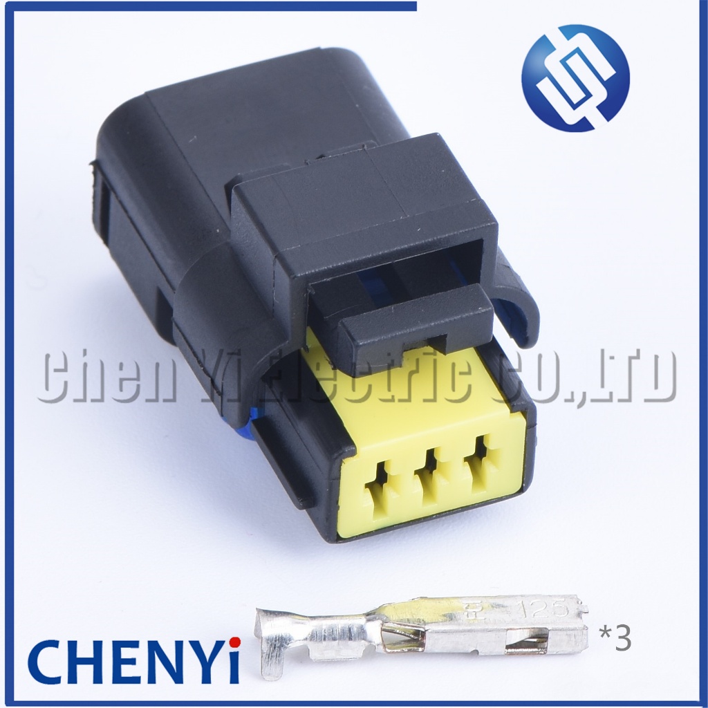 3 Pin ชายหรือหญิงกันน้ําตัวเชื่อมต่อยานยนต์ 211PL032S0049 211PC032S0049 สําหรับ PSA Peugeot Citroen 