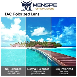 Menspe UV400 แว่นตาโพลาไรซ์ Wraparound แว่นกันแดด TAC แว่นกันแดดโพลาไรซ์ Light Anti-Glare Cover Over สําหรับขับรถท่องเที่ยวกลางแจ้ง