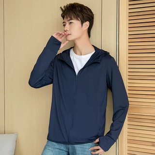 【ขายร้อน】เสื้อกันuv เสื้อกันยูวี สีพื้น หญิง/ชาย แขนยาว เสื้อกันแดด uv ระบายอากาศดี ผ้ายืดเนื้อดี ไซส์ใหญ่พิเศษ