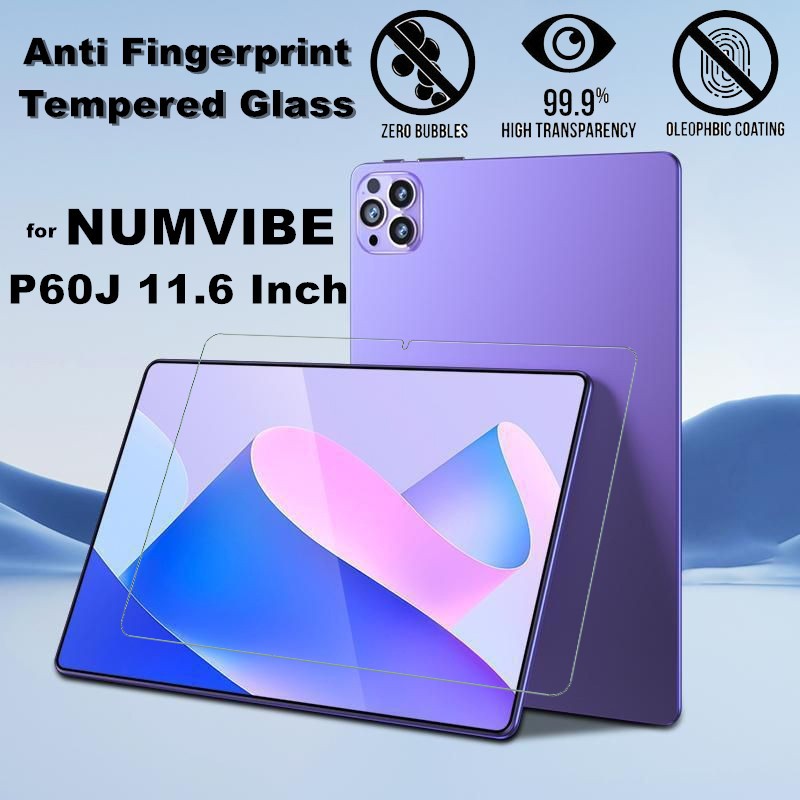 for NUMVIBE P60J 11.6 Inch 2025 Tablet Screen Protector Anti-Scratch 9H Hardness Tablet Tempered Glass Film