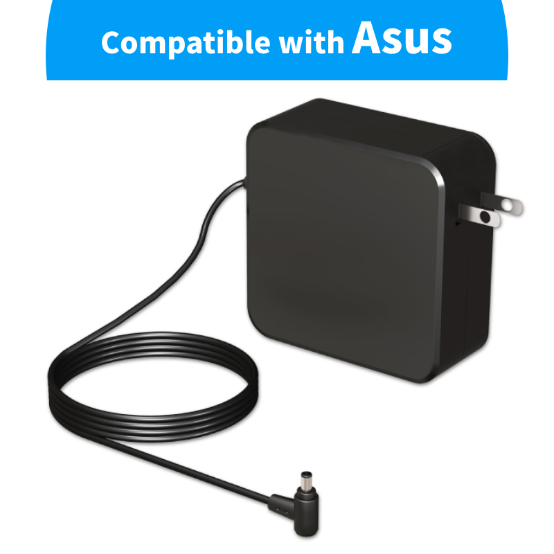 65W AC แล็ปท็อปอะแดปเตอร์ชาร์จสําหรับ Asus 5.5*2.5 มม.U56E X555L X551M X53U X550C Q551L Q301L K53E K