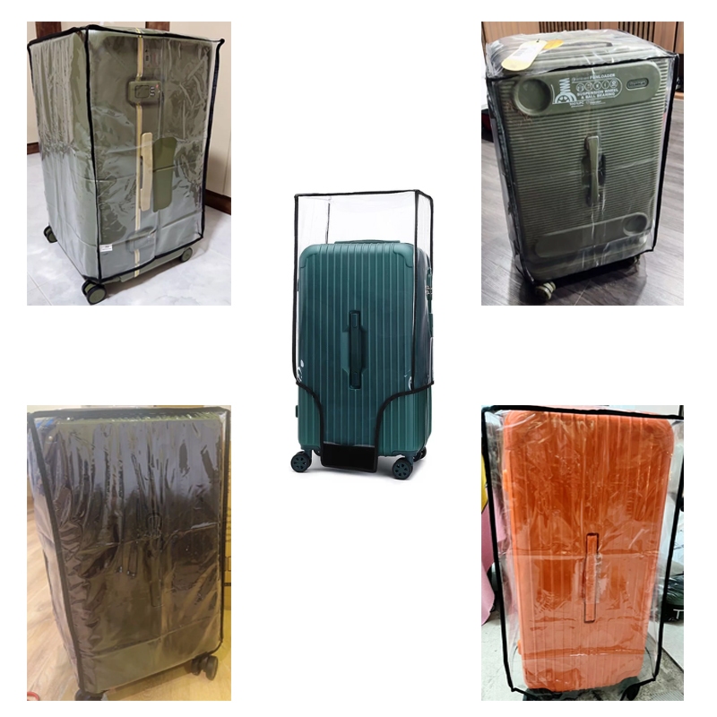 กันน้ํา ผ้าคลุมกระเป๋าเดินทาง PVC สำหรับทรง trunk ขนาด 26นิ้ว 30นิ้ว 28นิ้ว 32นิ้ว
