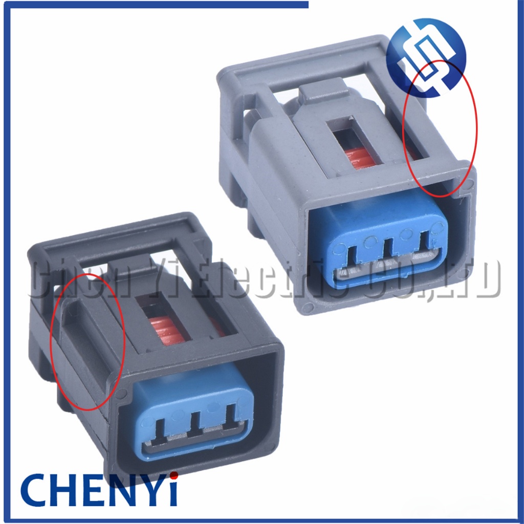 3 Pin 2.2 มม.คอยล์จุดระเบิดแรงดันสูงปลั๊กสําหรับ Ford Focus COIL Honda 1W7T-14A464-MA ร่องซ้ายและขวา