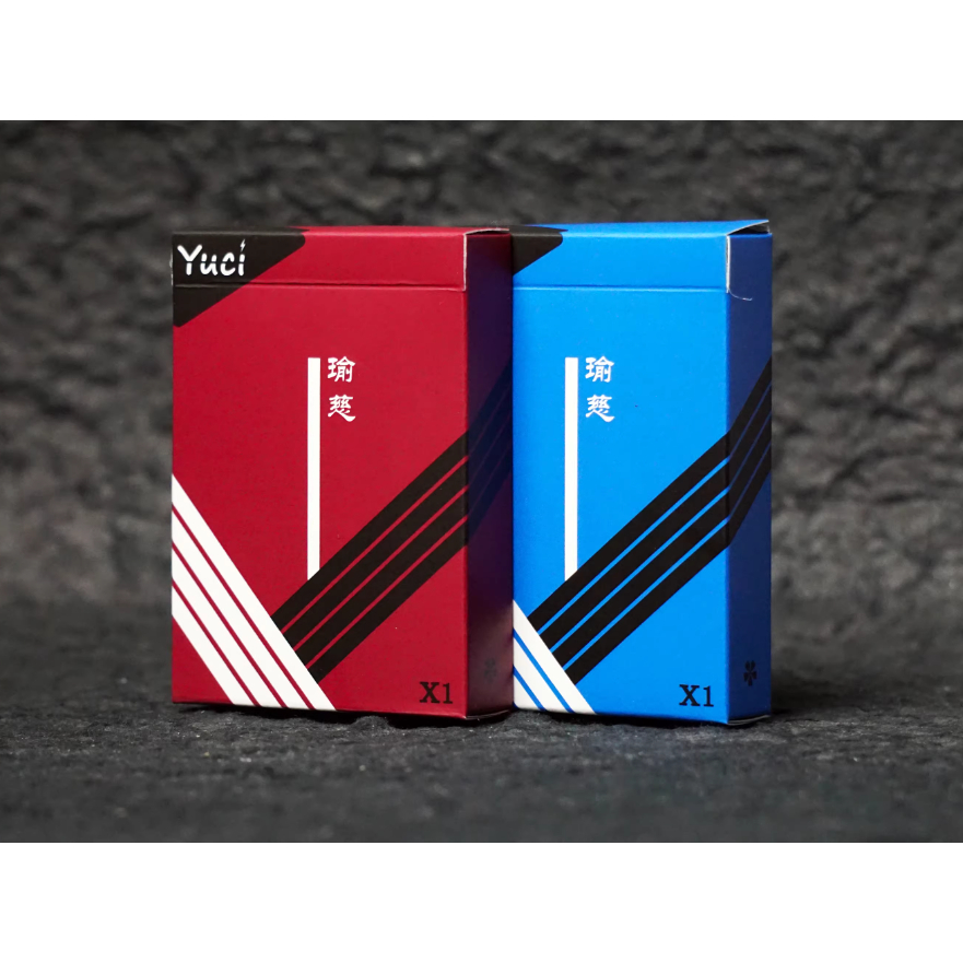 【YUCI】Yuci X1 by yuci ไพ่ เวทมนตร์ rainbow card magic card cardistry