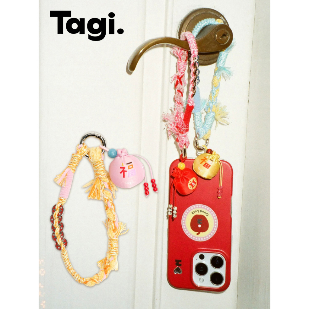 Tagi. Coins Phone Chain Phone Charms เครื่องรางโทรศัพท์