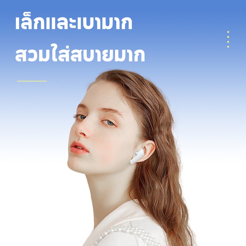 Kingone ชุดหูฟังบลูทูธ Bluetooth 5.4 Noise Cancellation HiFi Audio HD Call ชุดหูฟังไร้สายที่ทนทาน พร้อมไมโครโฟนในตัว ชุดหูฟังบลูทูธไร้สาย