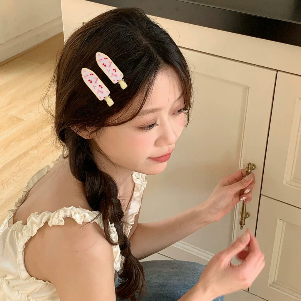 เกาหลีแฟชั่นโบว์ดอกไม้ไม่มีร่องรอยกิ๊บหญิง อิน ของขวัญวันเกิดนักเรียนน่ารัก - รูปที่ 2