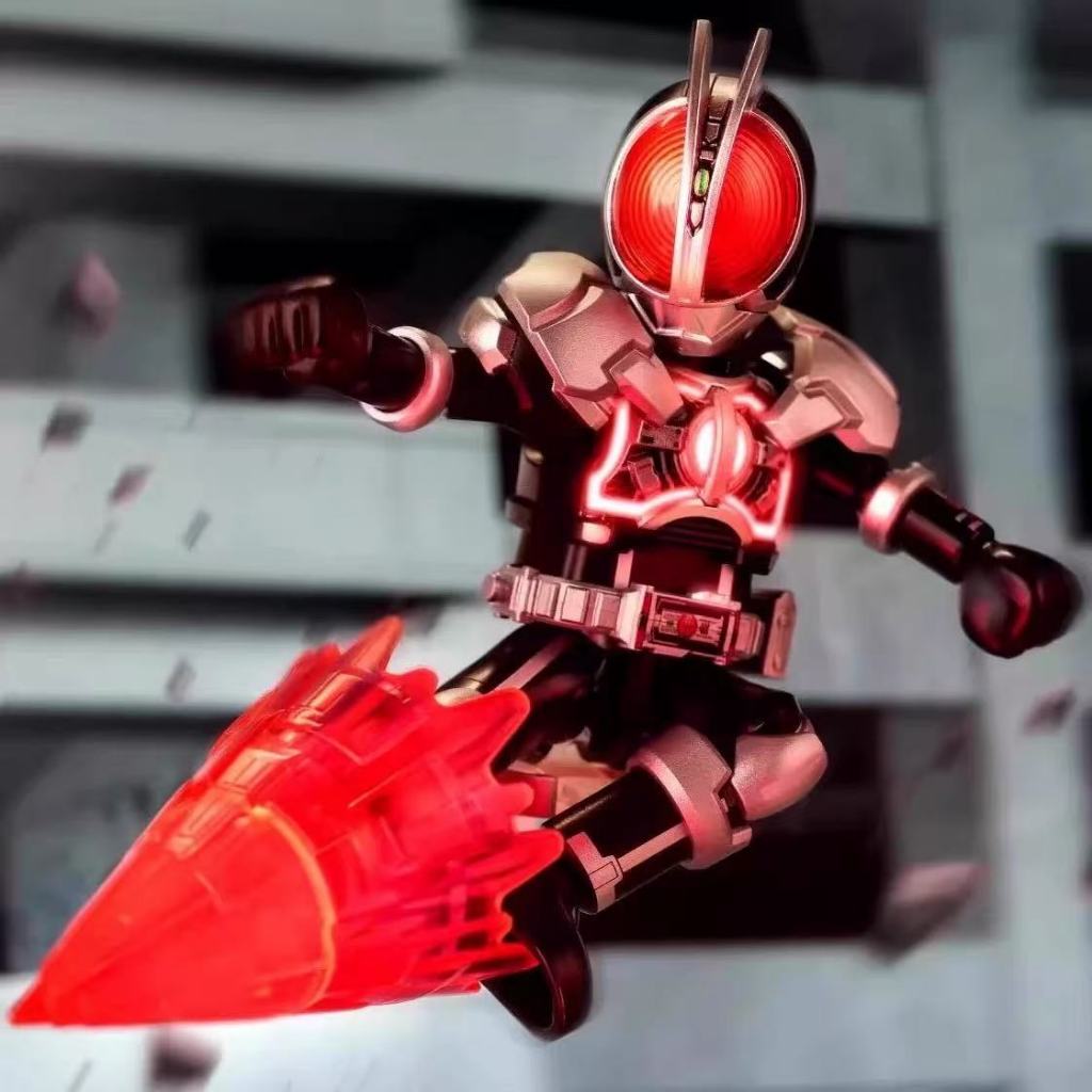 ✨U·mi✨สินค้าใหม่ Pluco Building Block Man Kamen Rider Stars ของแท้ระเบิดที่สอง 2 รุ่น Acceleration W