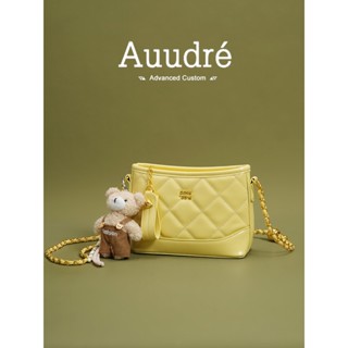 กระเป๋าメッセンเจอร์ 여성 Auure Rhombus Chain ขนาดกระทัดรัด เหมาะส…