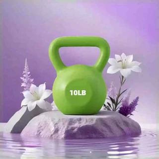 【BGE】Kettlebell เคตเทิลเบล 1 ชิ้น ลูกตุ้มยกน้ําหนัก ดัมเบลหูหิ้ว สำหรับลดไขมันต้นแขน ออกกำลังกาย 5/10/15/20ปอนด์ อุปกรณ์ฟิตเ