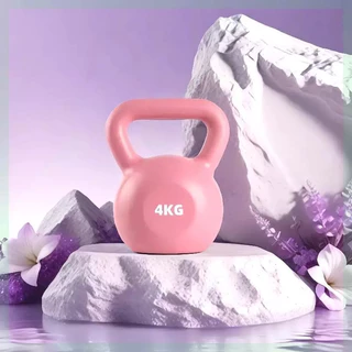 【BGE】Kettlebell เคตเทิลเบล 1 ชิ้น ลูกตุ้มยกน้ําหนัก ดัมเบลหูหิ้ว สำหรับลดไขมันต้นแขน ออกกำลังกาย 5/10/15/20ปอนด์ อุปกรณ์ฟิตเ