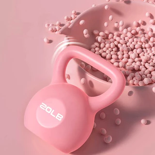 【BGE】Kettlebell เคตเทิลเบล 1 ชิ้น ลูกตุ้มยกน้ําหนัก ดัมเบลหูหิ้ว สำหรับลดไขมันต้นแขน ออกกำลังกาย 5/10/15/20ปอนด์ อุปกรณ์ฟิตเ