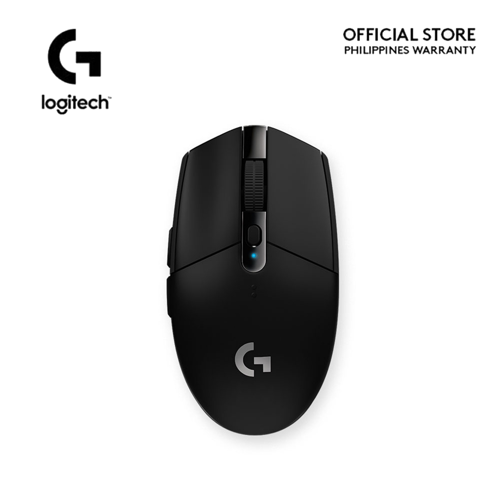 Logitech G305 Lightspeed เมาส์สําหรับเล่นเกมไร้สาย/เซ็นเซอร์ HERO/12000 DPI/น้ําหนักเบา/6 ปุ่มตั้งโป
