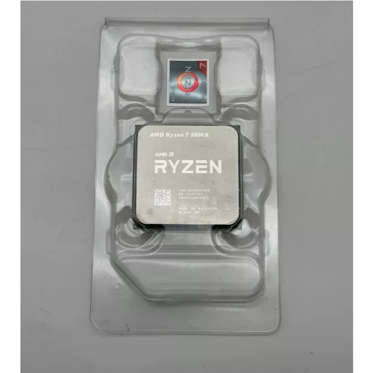 Amd Ryzen 7 5800X โปรเซสเซอร์ CPU 4.7 GHz 8 Core Socket AM4