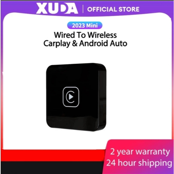 XUDA CarPlay Ai Box อะแดปเตอร์ปลั๊กดองเกิล ไร้สาย มีสาย เป็นไร้สาย สําหรับ Kia Volkswagen Toyota Peu