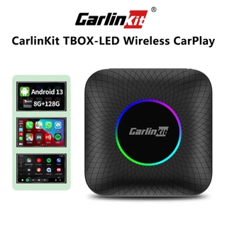 Carlinkit Tbox Led มัลติมีเดียวิดีโอ Android13 AI Box Wireless CarPlay & Android Auto