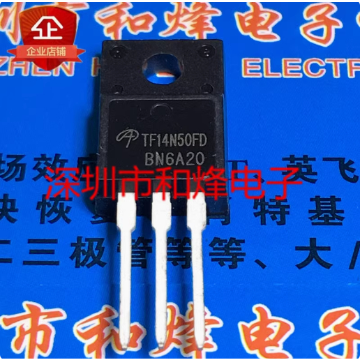 1-5PCS TF14N50FD TF6N90 TF11S65 TF12N60 TF240L TF12N65 TF14N50 TF15B60D TO-220F MOSFET แบรนด์เดิมใหม