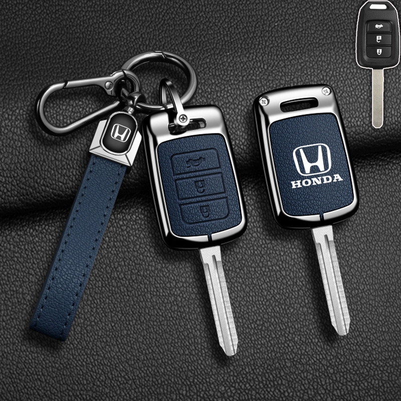 พวงกุญแจรถ HONDA อุปกรณ์เสริมกุญแจ เหมาะสําหรับ HONDA BRV/CITY 2014/CITY 2014-2017 เคสกุญแจ