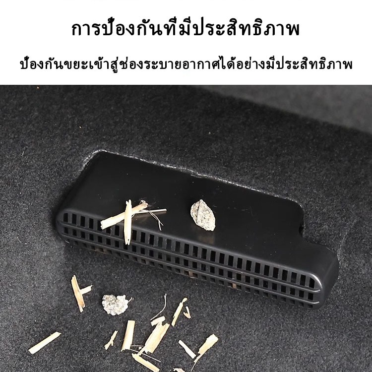 ฝาครอบช่องระบายอากาศใต้เบาะ Geely Riddara RD6 2024-2025 ภายใต้ที่นั่งเต้าเสียบอากาศฝาครอบป้องกัน ฝาครอบกันฝุ่นใต้เบาะ ฝาครอบป้องกันช่องระบายอากาศด้านหลัง ภายในรถ - รูปที่ 3