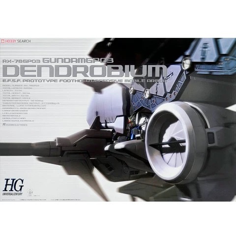 BANDAI ชุดโมเดล GUNDAM HGUC GP03D RX-78GP03 กันดั้ม GP03 DENDROBIUM