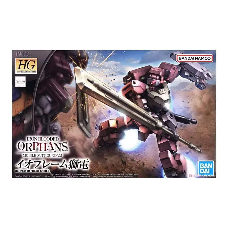 BANDAI ชุดโมเดล GUNDAM HG IBO 025 1/144 SHINOS SHIDEN Mobile Suit Gundam Iron Blooded Orphans
