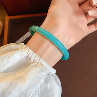 [เจวบิวตี้]สร้อยข้อมืออะคริลิคขอบกว้างปกติสําหรับผู้หญิงฤดูร้อนสไตล์ย้อนยุครูปทรงเรขาคณิตเพื่อนที่ดีที่สุดตกแต่งมือ