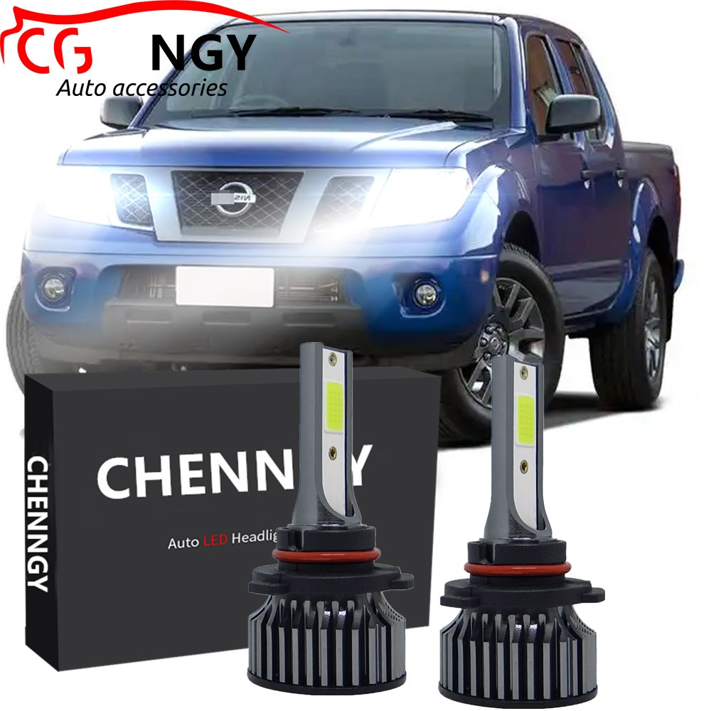 สําหรับ Nissan Frontier D22 D23 D40 2006-2014 (ไฟหน้ารถไฟหน้า) - CG cly LED ไฟหน้าหลอดไฟชุดแปลง 6000
