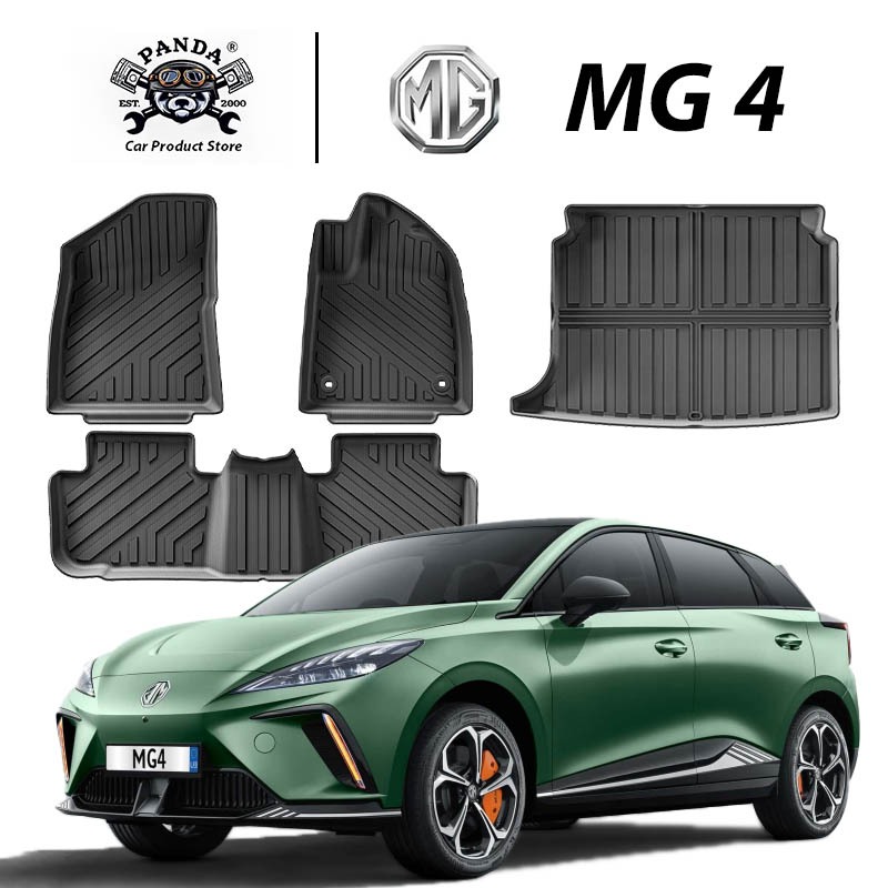[Panda] พรมปูพื้นรถยนต์ MG 4 [2022-ปัจจุบัน] พรมรถยนต์ พรม วัสดุ TPE ที่เป็นมิตรต่อสิ่งแวดล้อมทนทานและต่อต้านลื่นลื่น