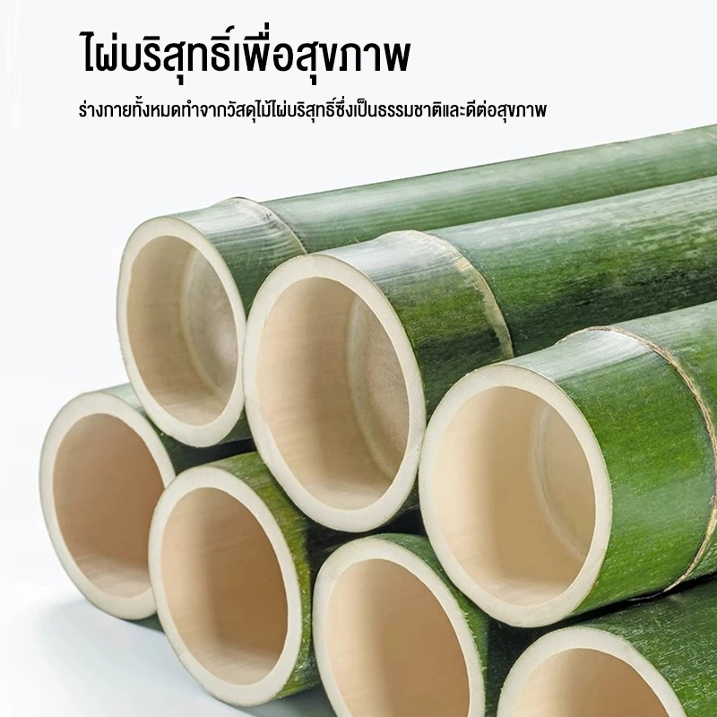 ชันวางของ เฟอร์นิเจอร์ ไผ่ธรรมชาติคุณภาพดี พร้อมส่งราคาจากโรงงาน  ราวไม้แขวนหมวก ชั้นวางของ อเนกประสงค์ มี2เเบบให้เลือก เเต่งบ้านสวย - รูปที่ 5