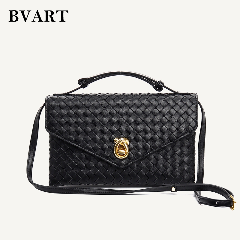 หนังเกรดสูงกระเป๋าสตรีทอปมล็อค ค โรสบอดี ซองจดหมายแพคเกจ 2025 ฤดูใบไม้ผลิและฤดูร้อนใหม่