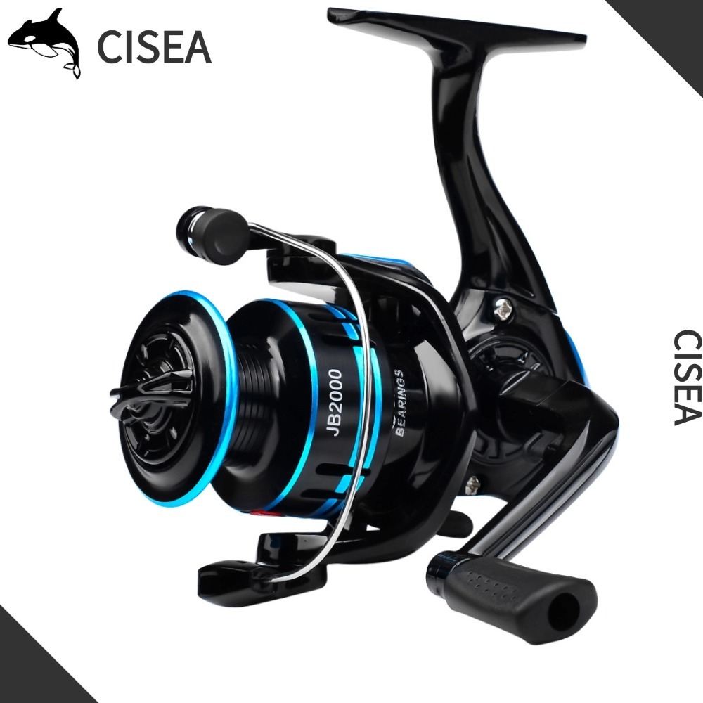Cisea F212  ล้อสปิน รอกตกปลา รอกสปินนิ่ง รอกเบส รอก รอกสปิน 5:2:1 1BB 184G 12CM