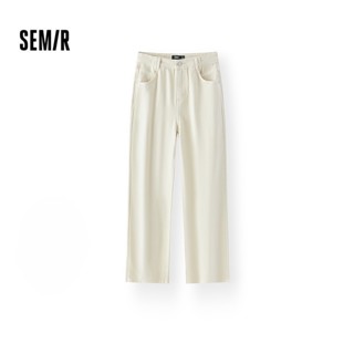Semir Women Vintage Slimming Denim Pants Petite อินเทรนด์ 20…