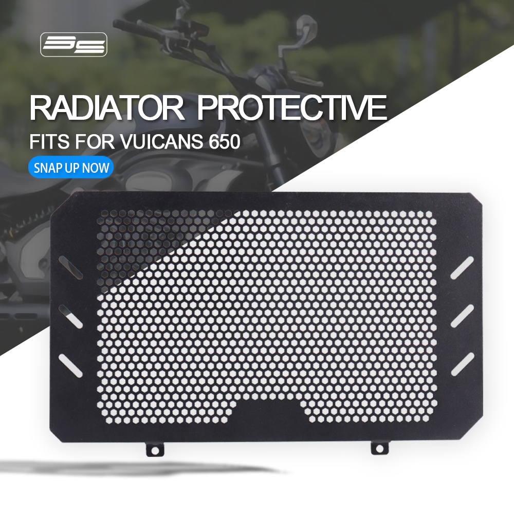 สําหรับ KAWASAKI VULCAN S 650 รถจักรยานยนต์อลูมิเนียมหม้อน้ํา Grille Cover Guard Protector รั้วป้องกัน