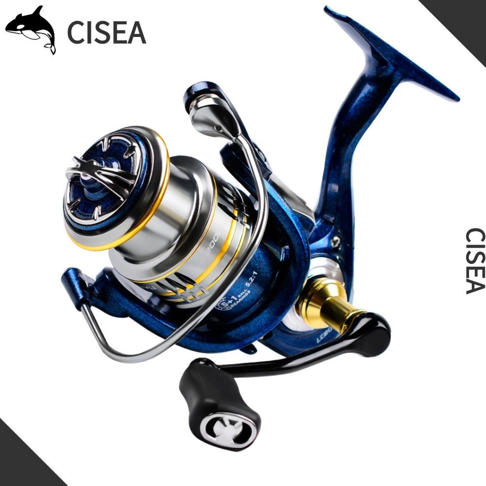 CISEA F228 ล้อสปิน รอกตกปลา รอกสปินนิ่ง รอกเบส รอก รอกสปิน 5:2:1 5+1BB FISH LURE