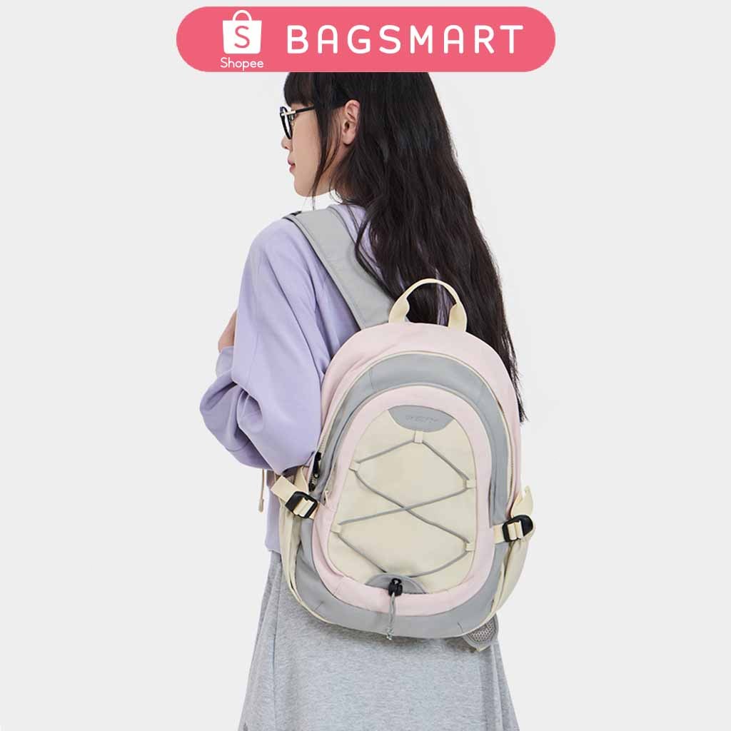 BAGSMART กระเป๋าเป้สะพายหลังลำลองความจุขนาดใหญ่ 16 นิ้วแล็ปท็อปกระเป๋าเป้สะพายหลังเดินทางกันน้ำ