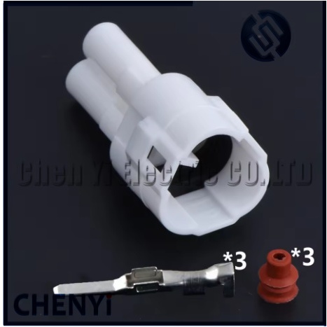 5 ชุด 3 Pin 2.2 Series ชายและหญิง MT090 ปิดผนึกรถจักรยานยนต์ TPS ขั้วต่อกันน้ํา 6187-3231 6180-3241 ราคา ถูกที่สุด ดีลบีเคเค แกลเลอรีภาพที่ 3